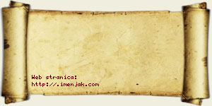 Jasmina Penezić vizit kartica